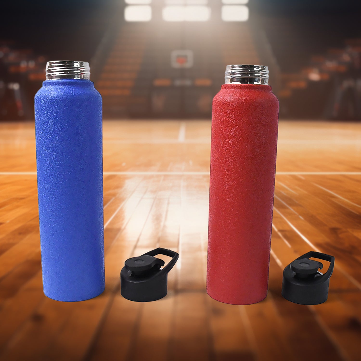 Wukusy stainless steel 1000ml fridge water bottle in mixed colors, 1-piece, durable home improvement hydration accessory.