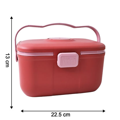 Wukusy Supermom multipurpose storage box with handle, sturdy plastic container for home organization and storage use.