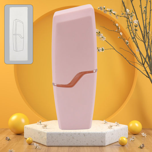 Wukusy portable travel toothbrush case and multifunctional wash cup, compact design for convenient oral hygiene on the go.