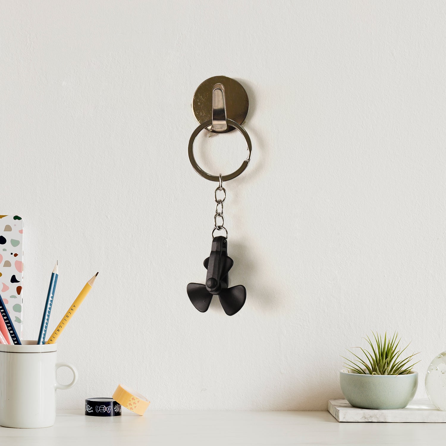 Wukusy trendy designer assorted keychains with mix designs, perfect for home improvement or decorative accessories.