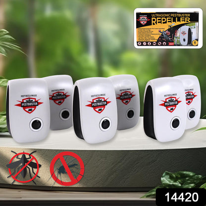 Wukusy ultrasonic pest repeller for home use, designed to repel rats, cockroaches, mosquitoes, and rodents effectively.