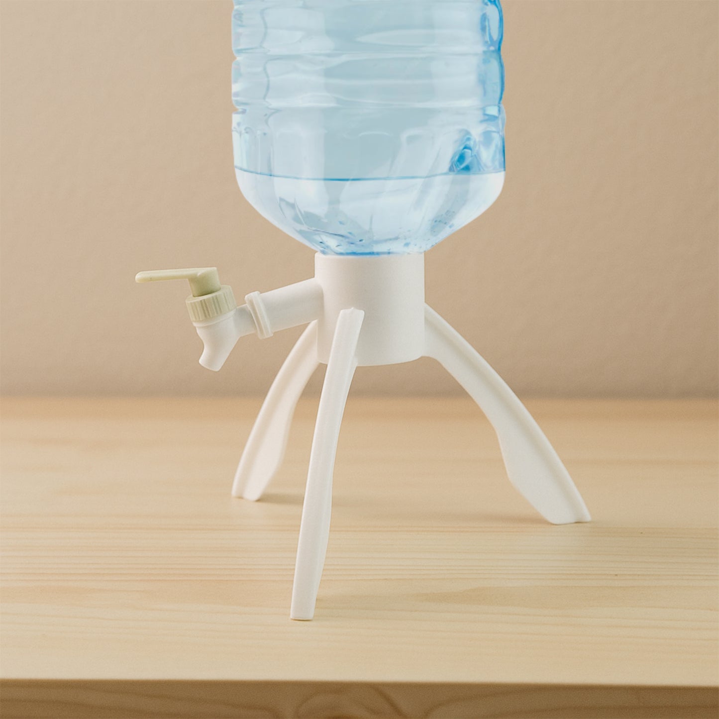 Wukusy universal plastic drinking water dispenser stand set for home improvement, featuring a durable, easy-to-assemble water holder stand
