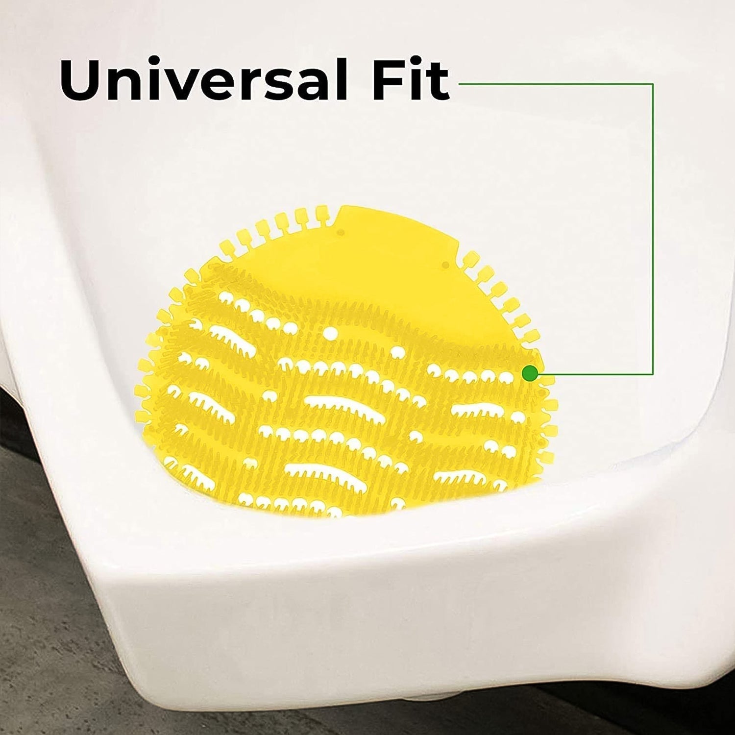 Wukusy urinal screen deodorizer mat for bathroom, featuring a colorful, textured design to reduce odors and improve hygiene.