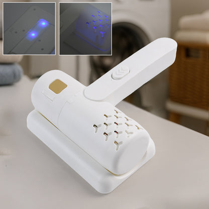 Wukusy USB rechargeable dust mite controller for home improvement, handheld device with power button and LED indicator