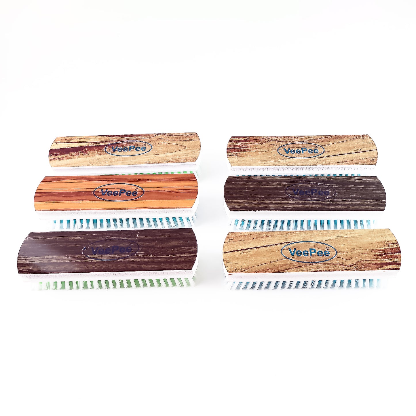Wukusy Veepee 6-piece cloth washing and cleaning scrub brush set for home improvement, with various brushes for cleaning tasks