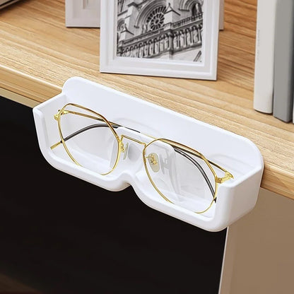 Wall mount adhesive sunglass holder by Wukusy, designed for convenient home organization of sunglasses and accessories.