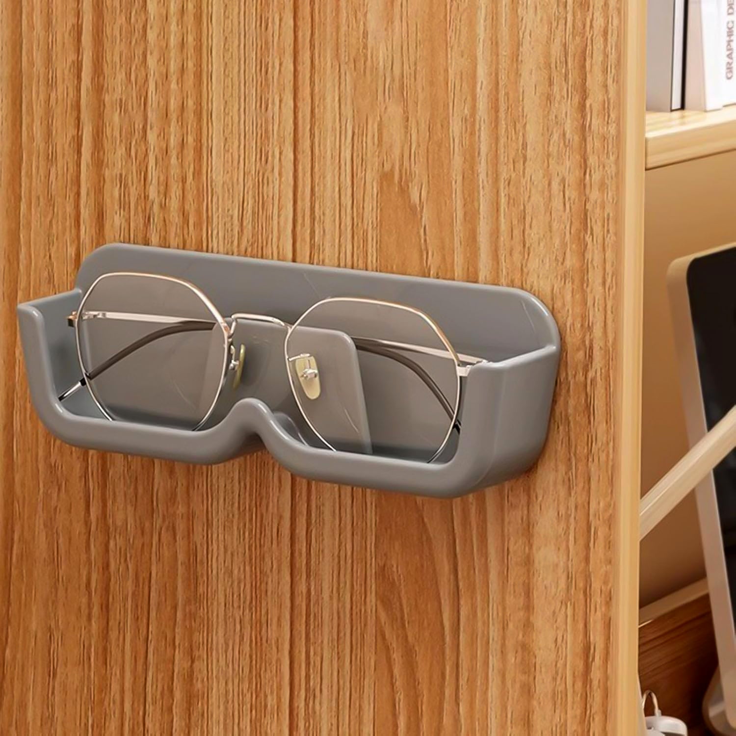 Wall-mounted sunglasses holder by Wukusy in mixed colors, designed for organized home storage of sunglasses.