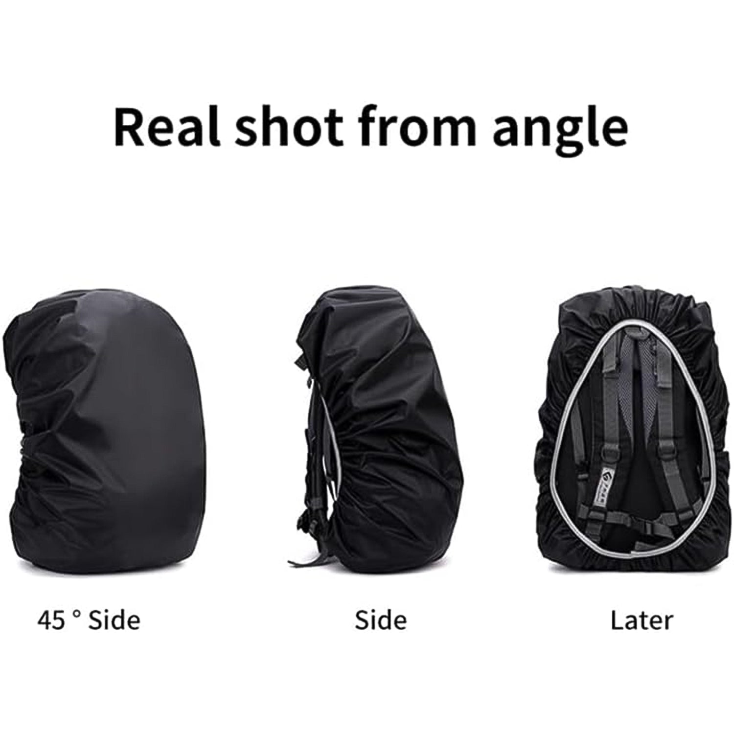 Wukusy waterproof small backpack rain cover, protective cover for backpacks, ideal for home improvement and outdoor use.