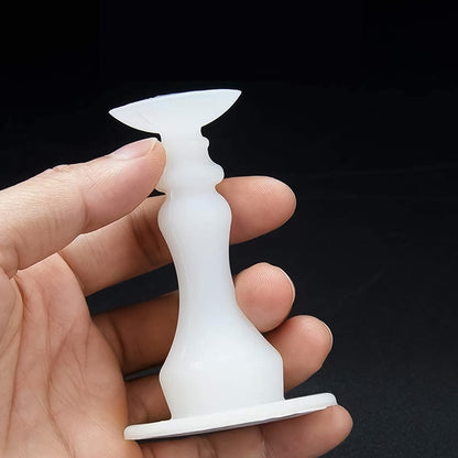 White washing machine door holder and stopper by Wukusy, compact and durable for secure door positioning in home improvement.