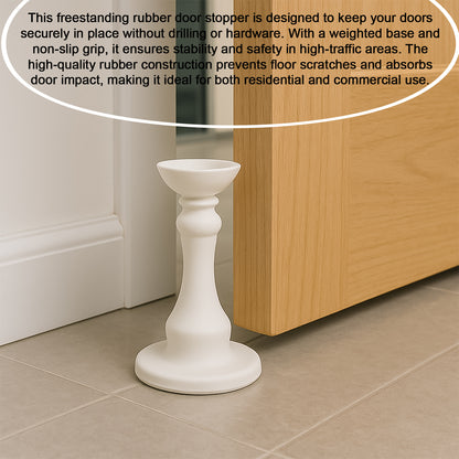 White washing machine door holder and stopper by Wukusy, designed to keep the door open or closed securely in home improvement.