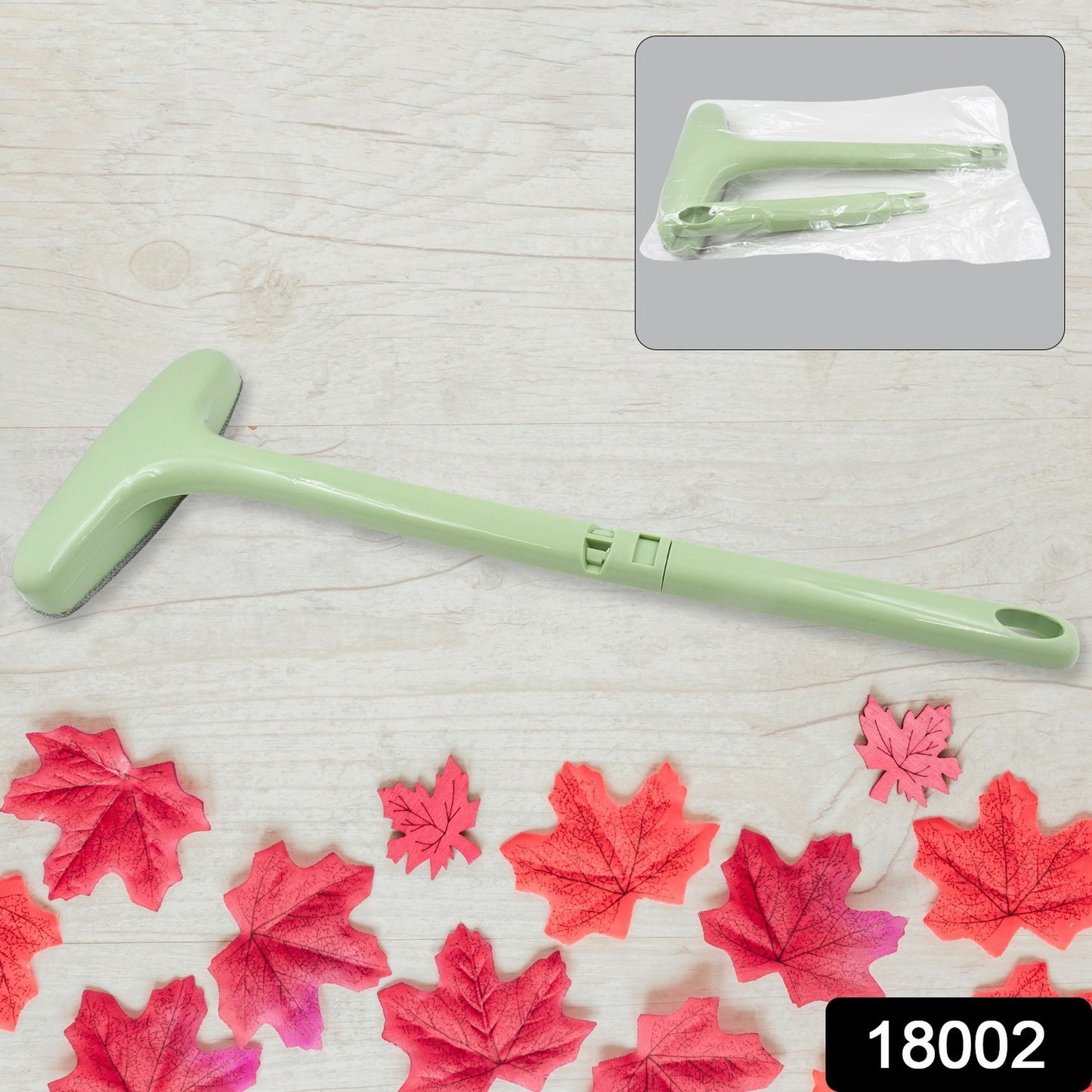 Wukusy window screen cleaning brush with extendable handle, ideal for cleaning home window screens effectively.