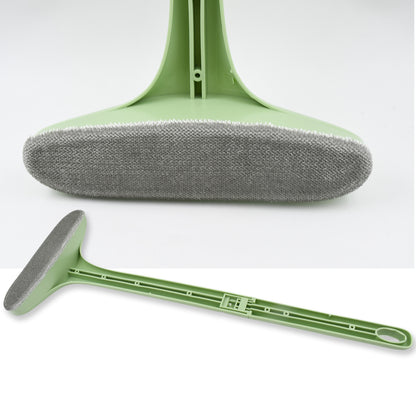 Wukusy window screen cleaning brush with extendable handle for easy removal of dirt and debris from window screens.