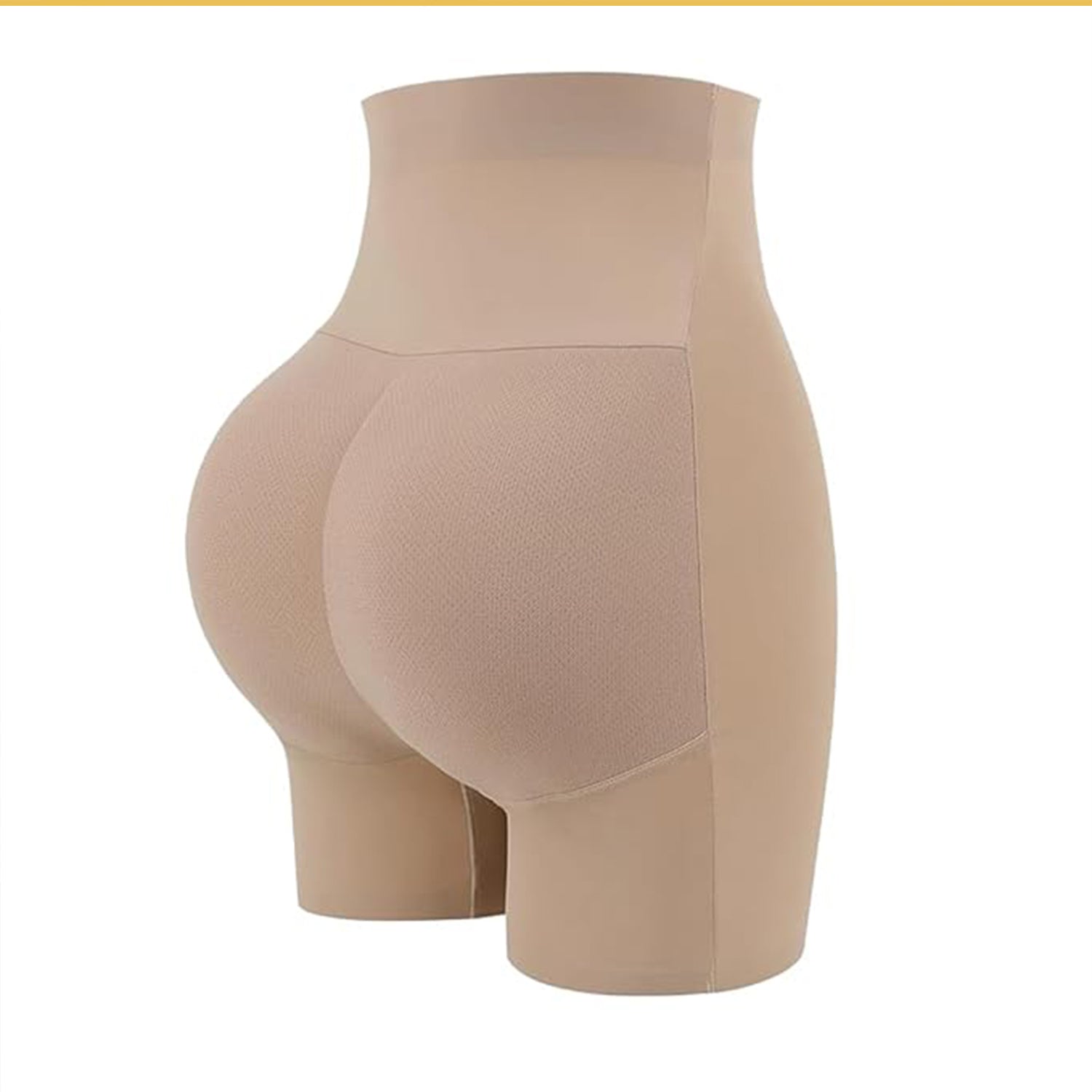 Wukusy women's padded butt lifter underwear with hip pads, body shaper control knickers, medium size, designed to shape hips and rear.