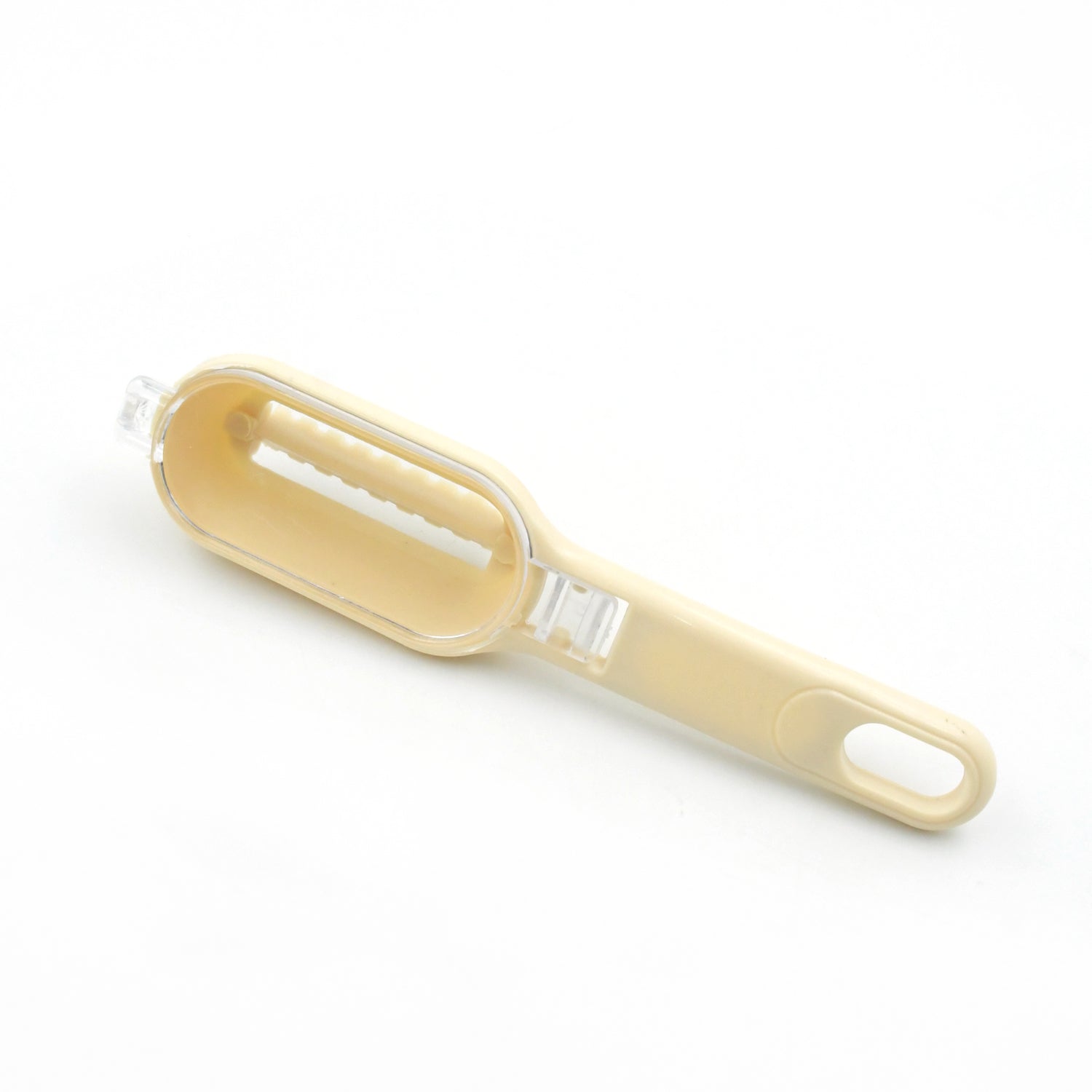 Wukusy plastic fish scales scraper and skin brush with cover, kitchen fish cleaning tool for removing scales and skin.