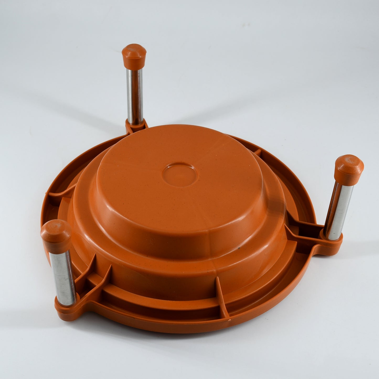 Wukusy plastic multipurpose Matka stand for plant pots and water pots, suitable for home and kitchen use.
