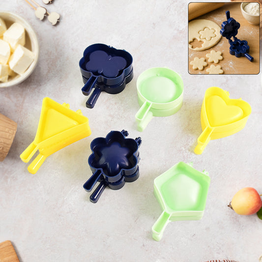 Assorted shape plastic snack mould by Wukusy, featuring mixed designs for home and kitchen use.