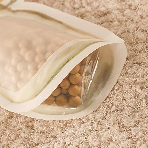 Wukusy 1073 reusable airtight plastic mason jar with zipper, 150ml for food storage in home and kitchen use.