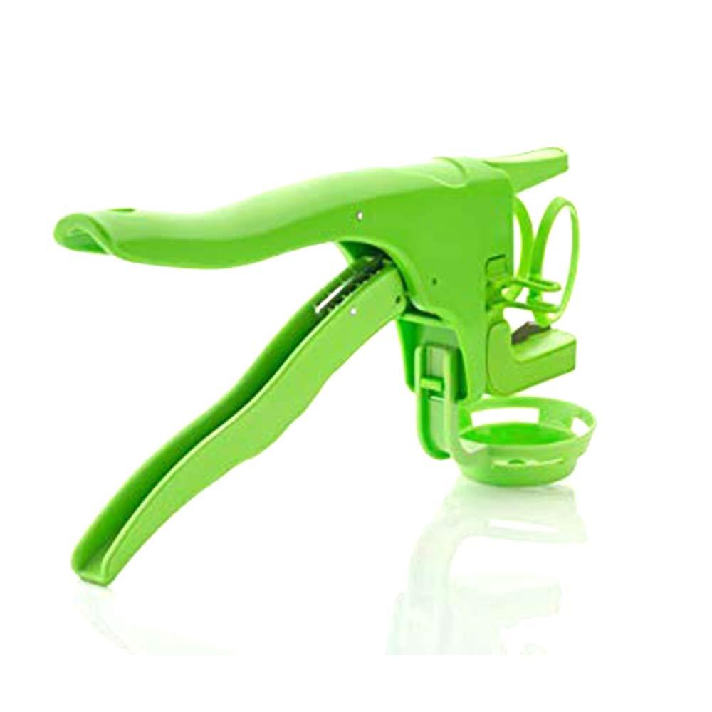 Wukusy plastic handheld egg cracker with separator, used for cracking and separating eggs in home and kitchen settings.