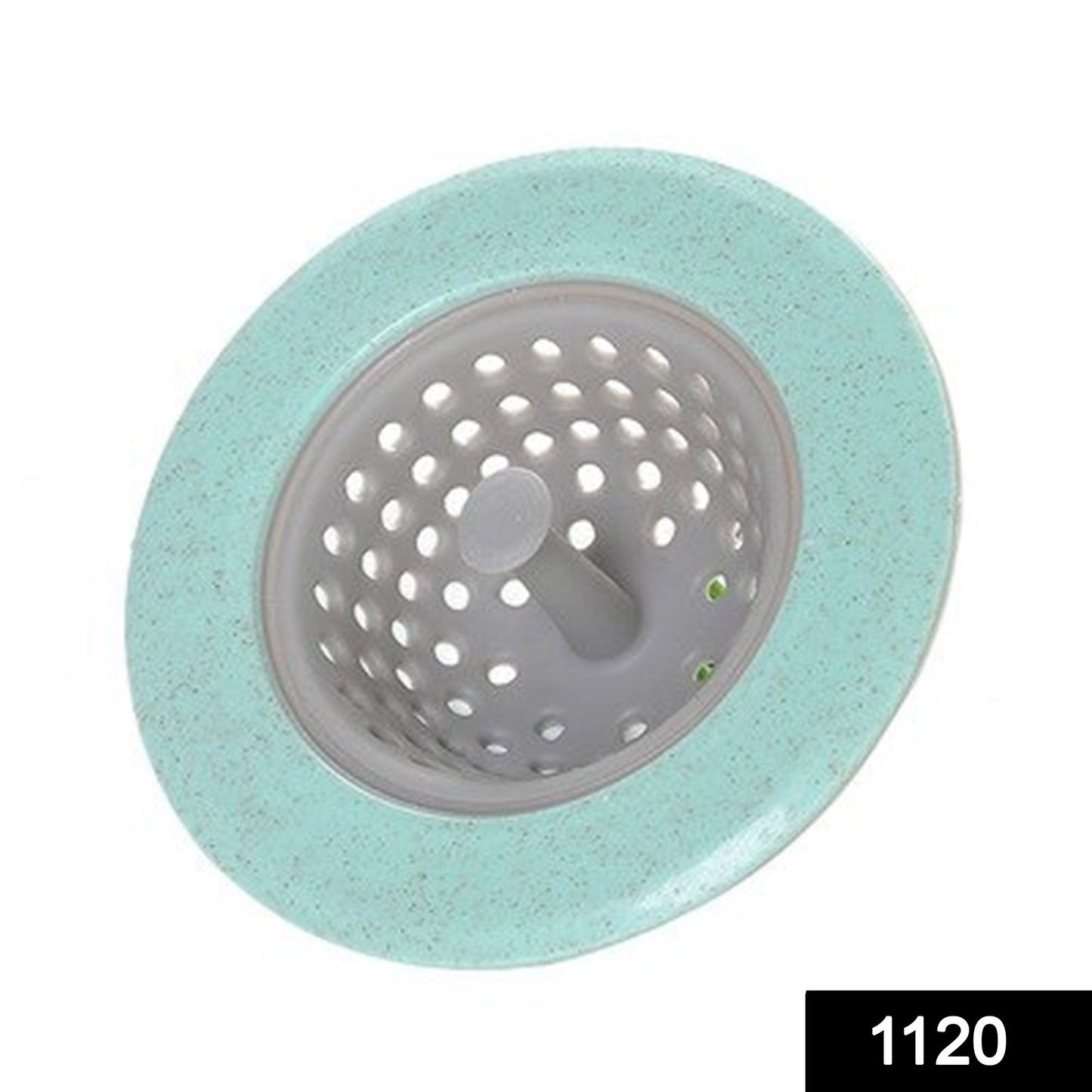 Silicon sink strainer by Wukusy for kitchen drain basin, catches debris and prevents clogs in kitchen sinks.
