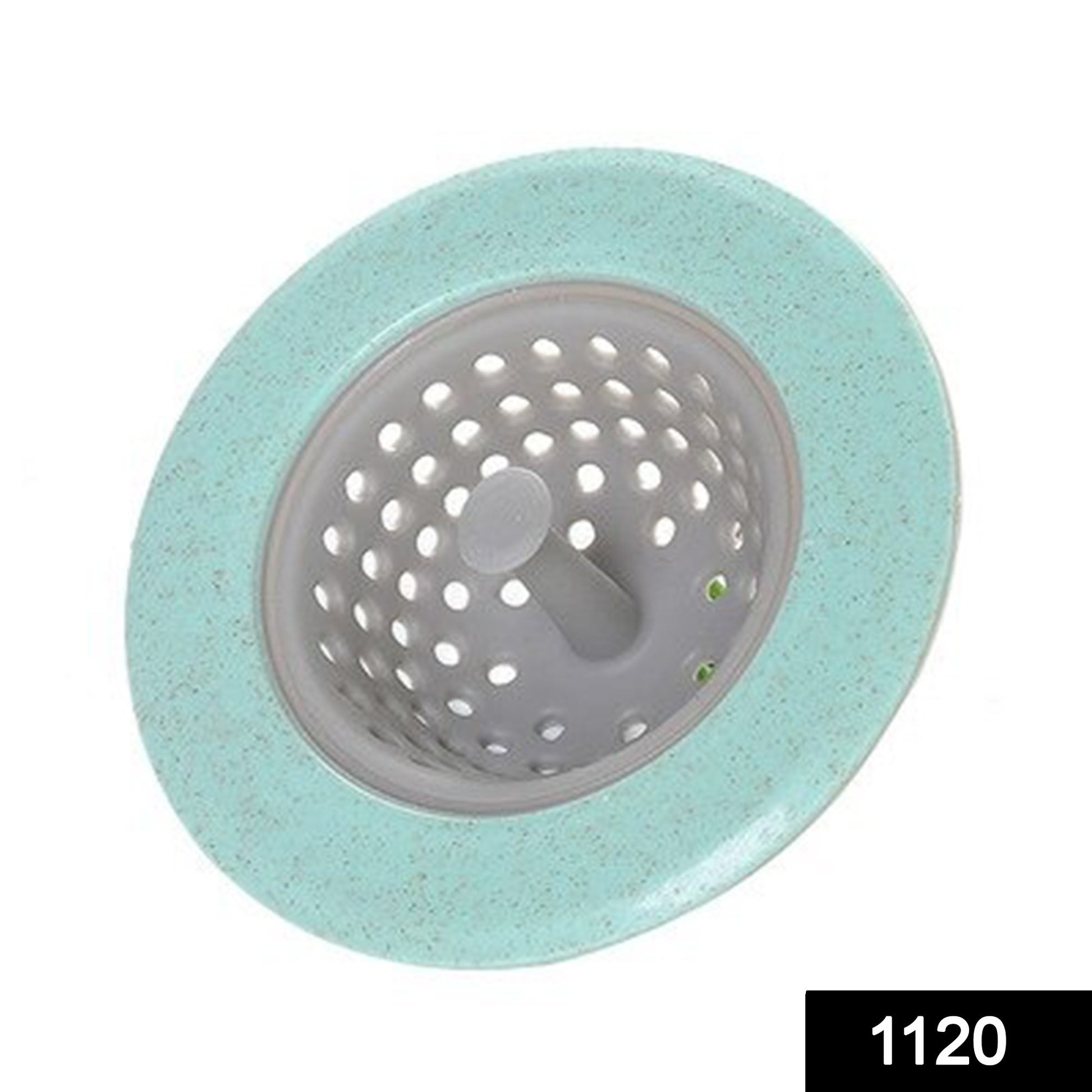 Silicon sink strainer by Wukusy for kitchen drain basin, catches debris and prevents clogs in kitchen sinks.