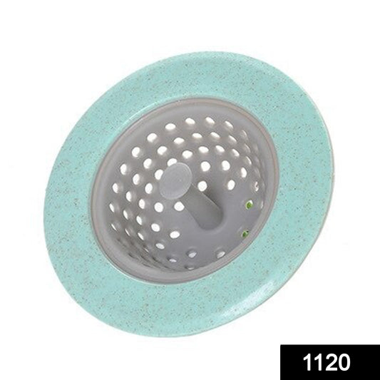 Silicon sink strainer by Wukusy for kitchen drain basin, catches debris and prevents clogs in kitchen sinks.