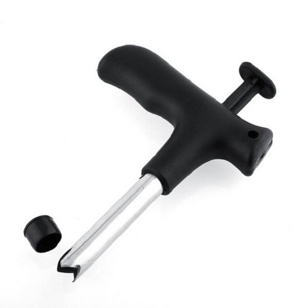 Wukusy coconut opener tooldriller with comfortable grip, designed for easy opening of coconuts in home and kitchen use.