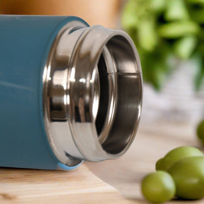 Wukusy 500ml unbreakable stainless steel leak-proof water bottle for hot or cold drinks, ideal for home, gym, travel, and outdoor activities.