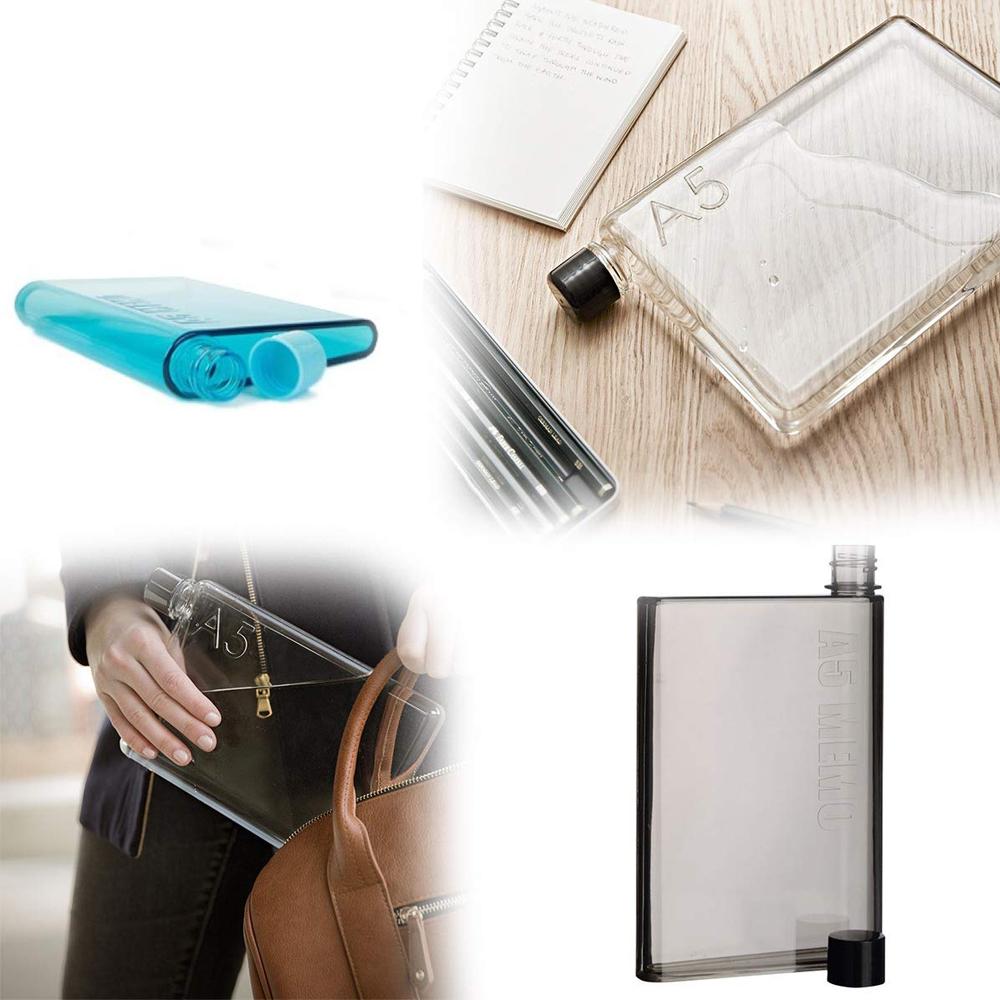 A5 size Wukusy plastic notebook bottle in a variety of colors, suitable for home and kitchen use.