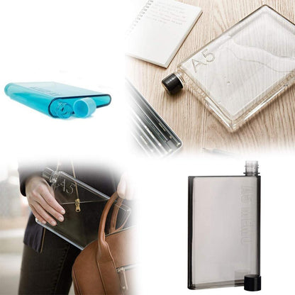 A5 size Wukusy plastic notebook bottle in a variety of colors, suitable for home and kitchen use.