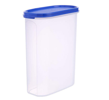 Wukusy 2076 Modular transparent food storage container with 2000ml capacity, airtight lid, suitable for kitchen organization.
