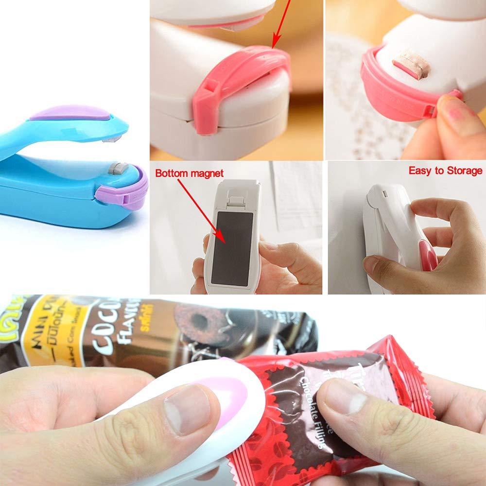Wukusy 215 Handheld Sealer mini sealing machine for home and kitchen use, compact and easy to seal food bags.