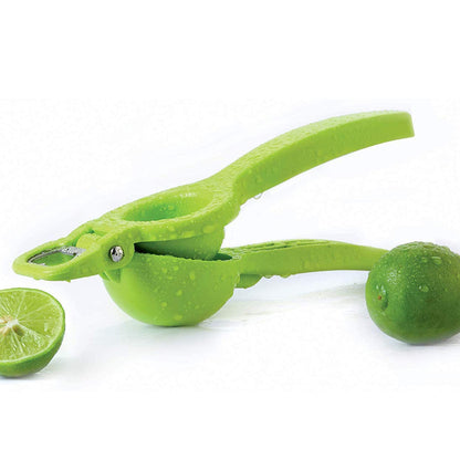 Wukusy 2-in-1 unbreakable lemon squeezer and bottle opener for kitchen use, made of durable material.