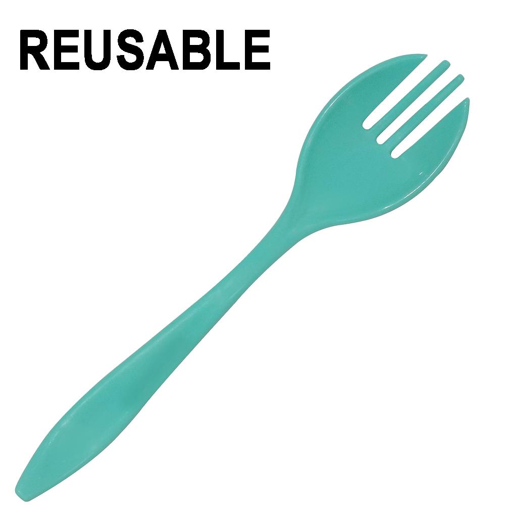 Set of 10 Wukusy heavy-duty dinner table forks for home and kitchen use, durable stainless steel utensils for meals.