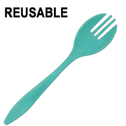 Set of 10 Wukusy heavy-duty dinner table forks for home and kitchen use, durable stainless steel utensils for meals.