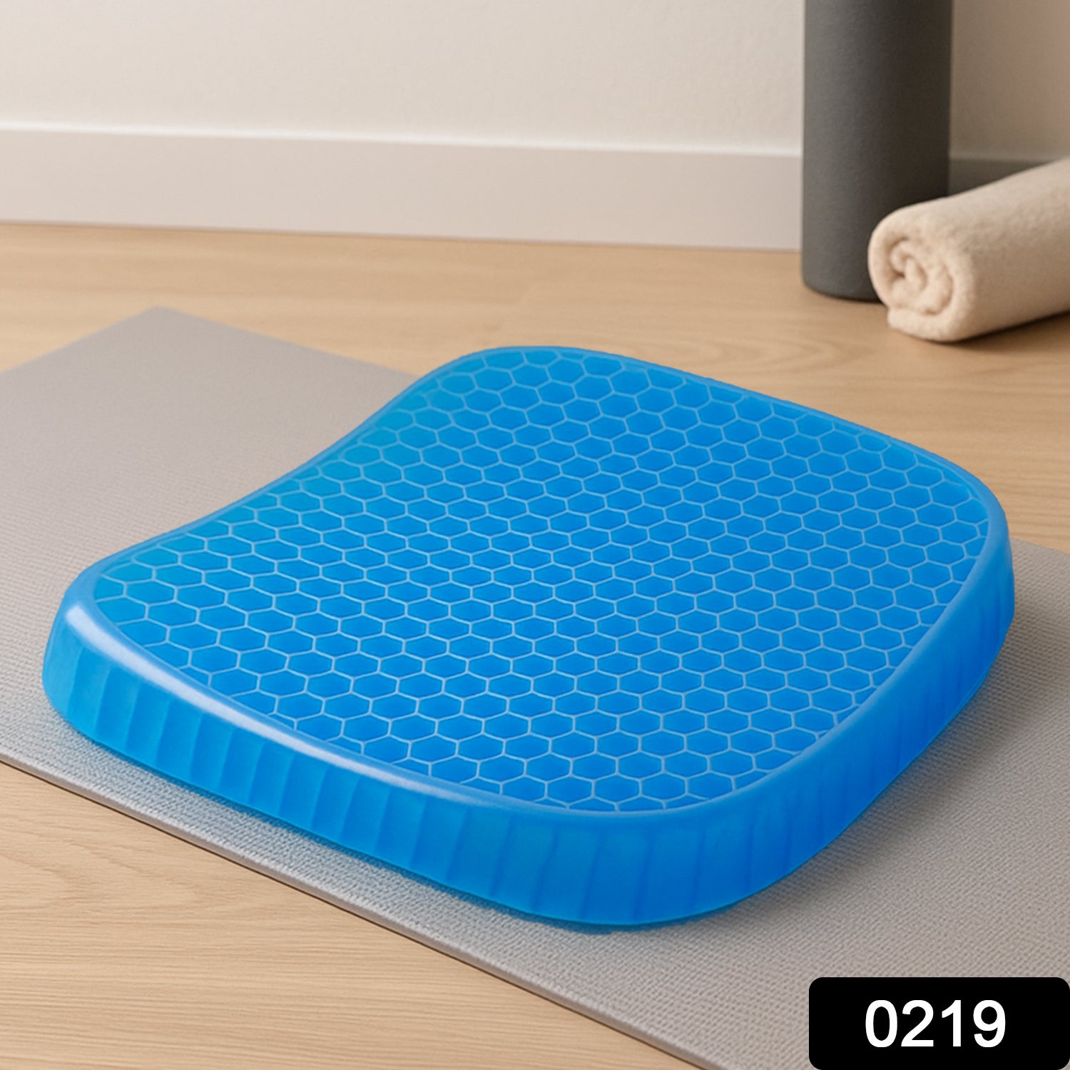 Wukusy 219 Cushion Seat Flex Gel Orthopedic Seat Cushion Pad, egg-shaped ergonomic support for home and office use