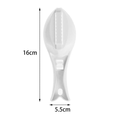 Wukusy fish scale scraper and skin peeler, a versatile fish tools and kitchen gadget for preparing seafood efficiently.