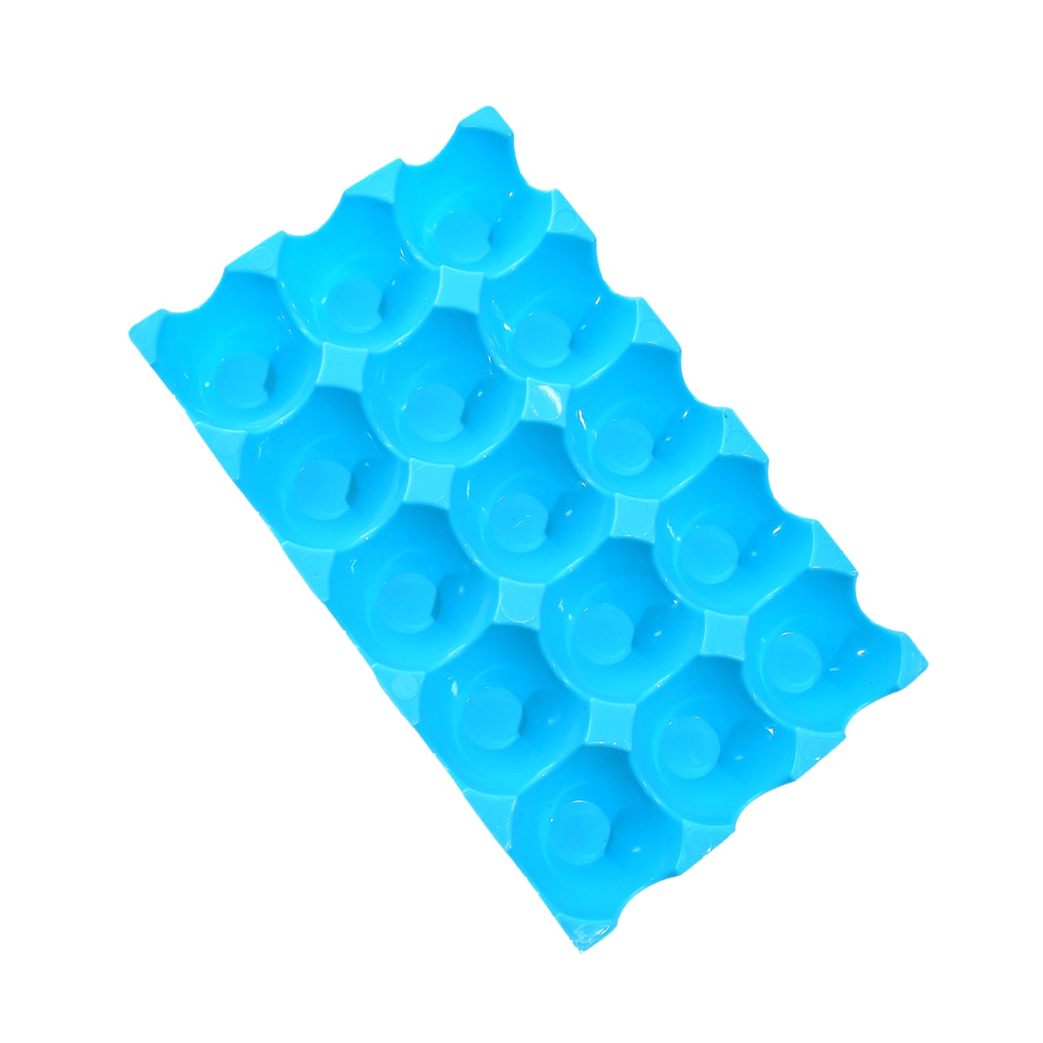 Wukusy 2206 egg tray for storage holding 15 eggs, designed for kitchen organization and safe egg transportation.
