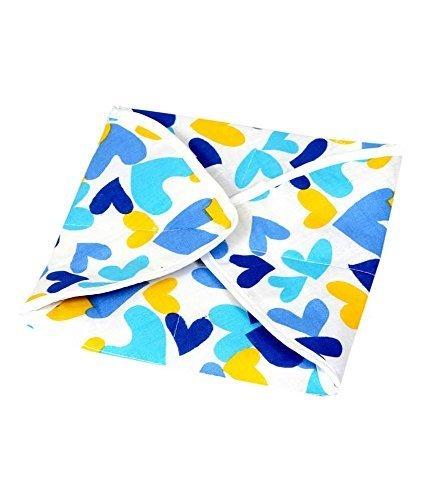 Wukusy Square Hygienic Rotichapati Cover with multi-print design, ideal for home and kitchen use, provides protection and style.