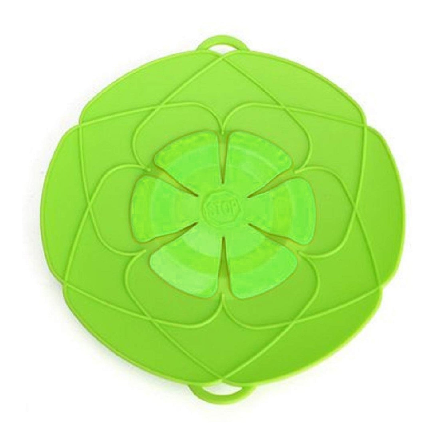Wukusy multifunctional silicone lid cover for pots and pans, flexible and heat-resistant kitchen cookware accessory.