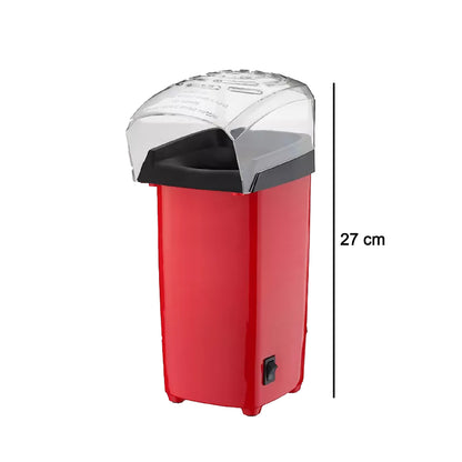 Electric Wukusy Popper Maker Machine for making snacks at home, compact kitchen appliance with a sleek design.