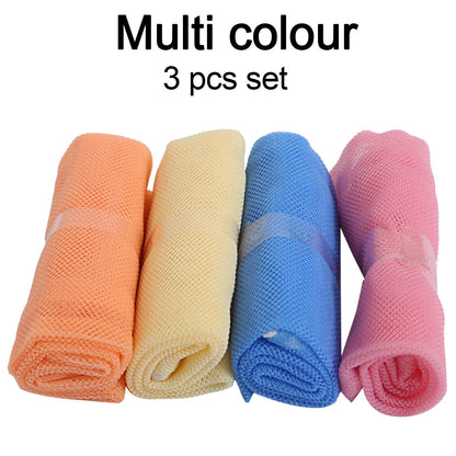 Multicolour Wukusy fridge bags for fruits and vegetables with zip net, designed for food storage and freshness.