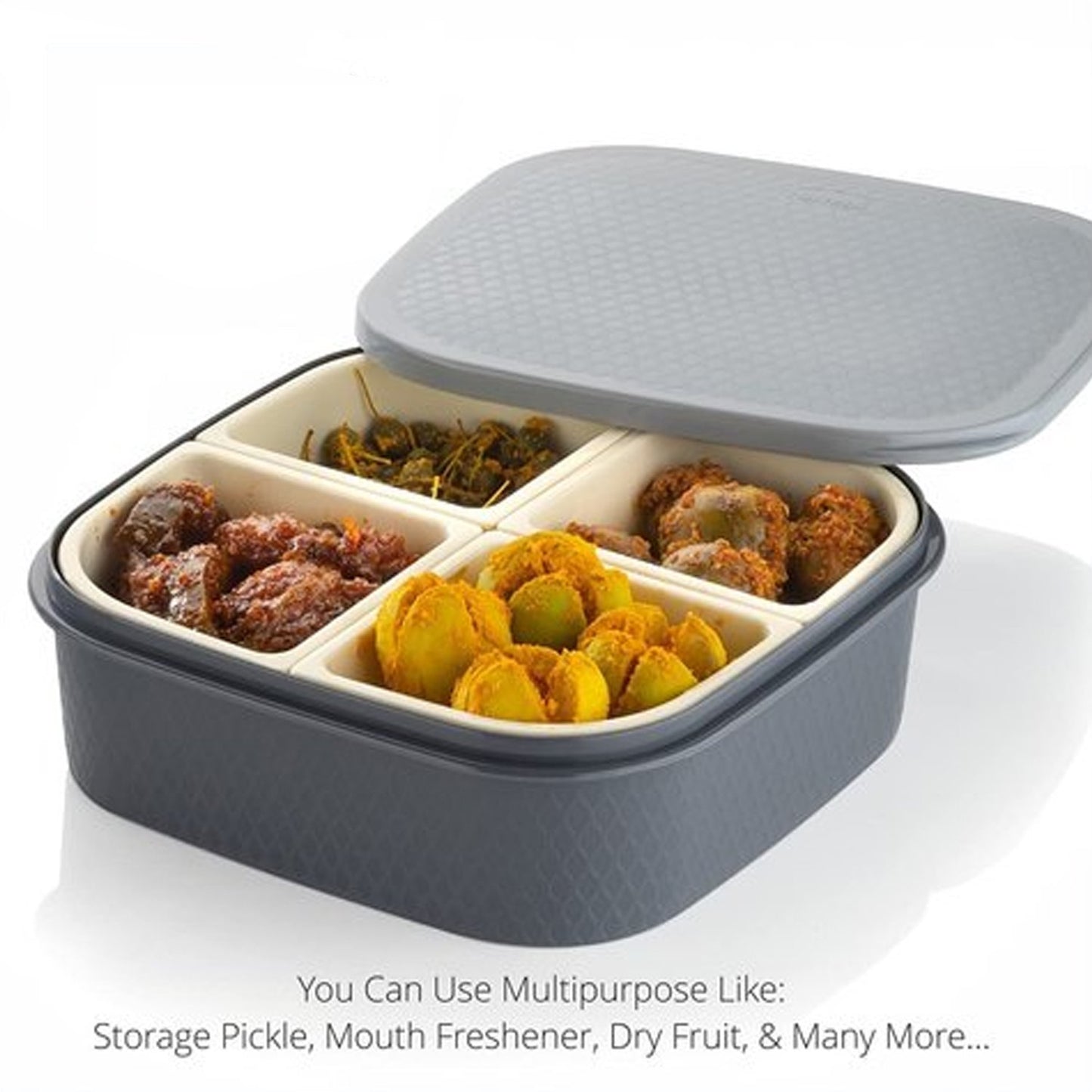 Wukusy Dry Fruit Chocolates Sweet Box with assorted chocolates and dry fruits in a decorative gift box.