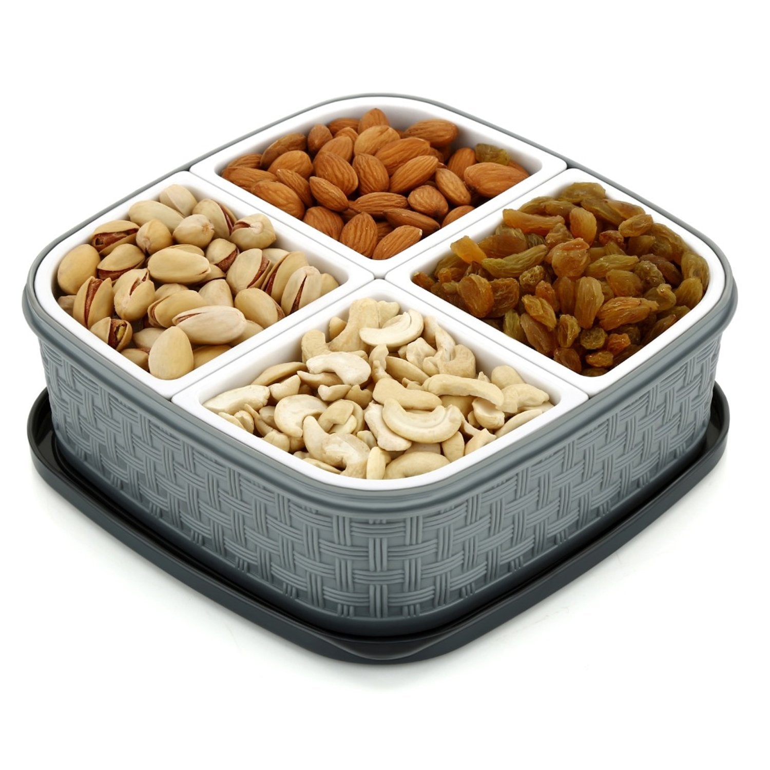 Wukusy Dry Fruit Chocolates Sweet Box with assorted chocolates and dried fruits, perfect for gifting or special occasions.