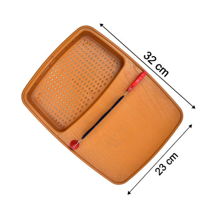 Wukusy Cut N Wash box and tray for household kitchen, used for cutting and washing fruits and vegetables.