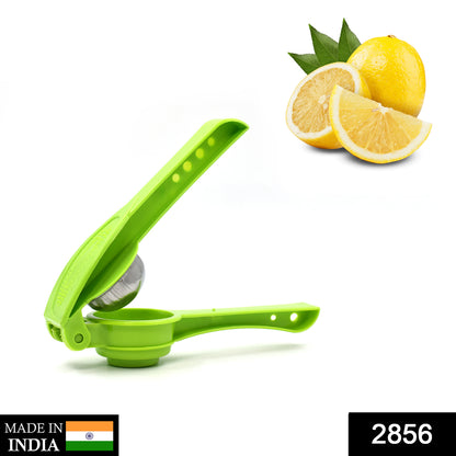 Wukusy 2856 plastic lemon squeezer and opener, 2-in-1 kitchen tool for citrus juice and lemon opening, compact and durable design.