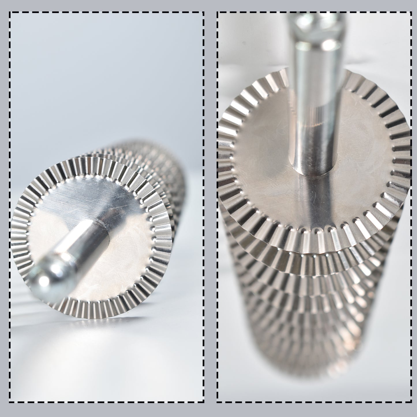 Wukusy dough cutter tool for kitchen, used for cutting and shaping dough during baking or cooking.