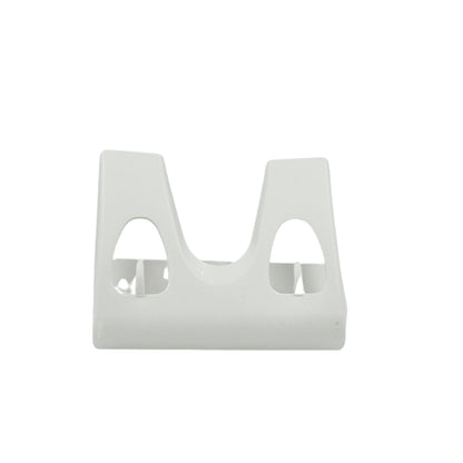 Wall-mounted Wukusy pot lid rack organizer with multiple slots for plates, pans, and lids in a modern kitchen.