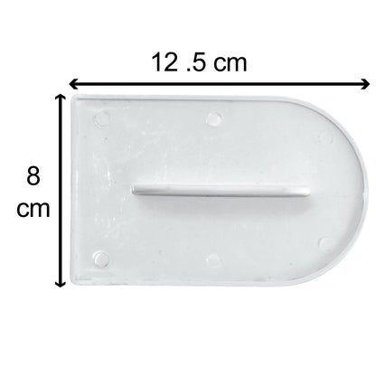 Wukusy plastic cake and pastry decorating smoother for baking and icing, ideal for home kitchen cake decorating.