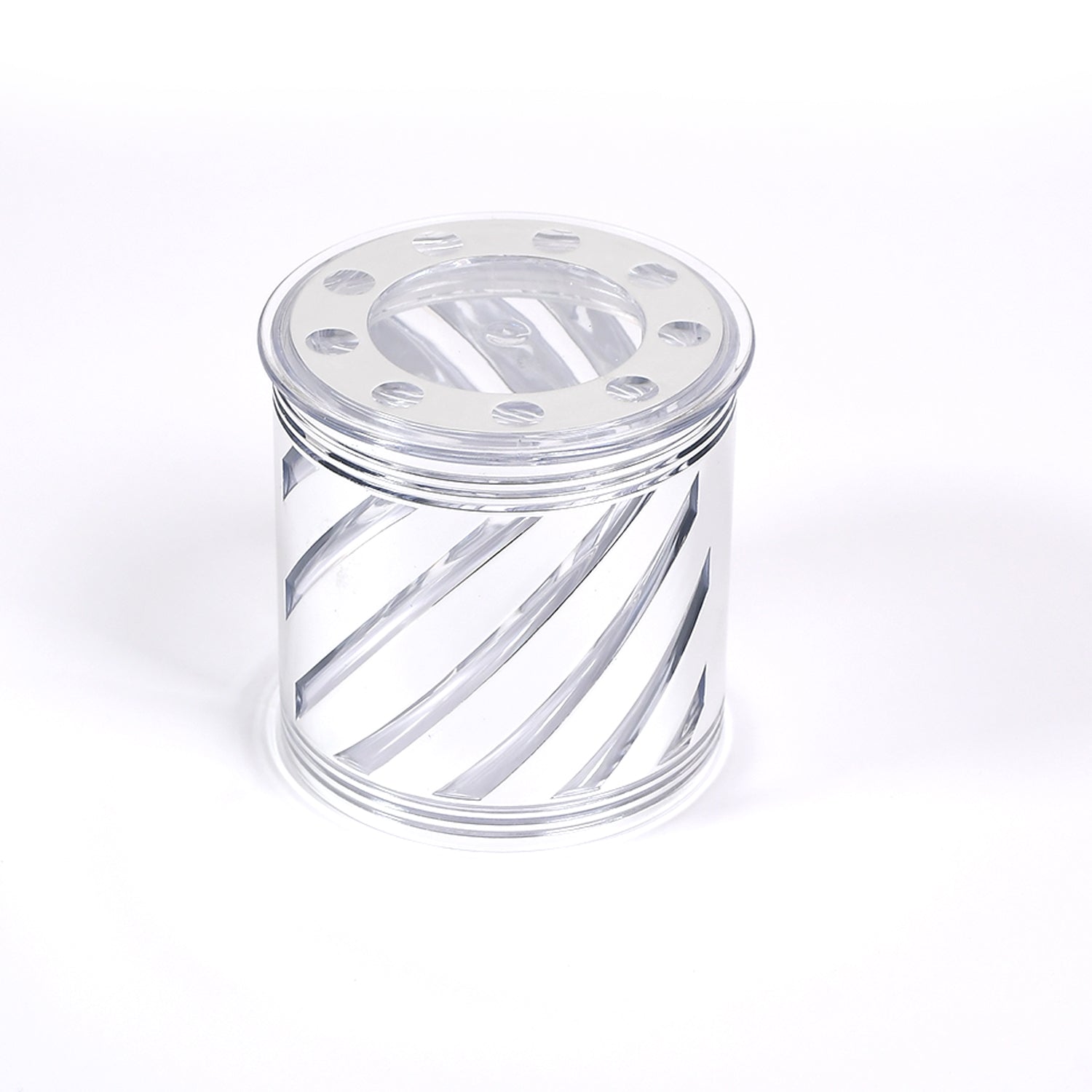 Wukusy dry fruit container, 750ml airtight storage box for kitchen and home use, transparent plastic with lid.
