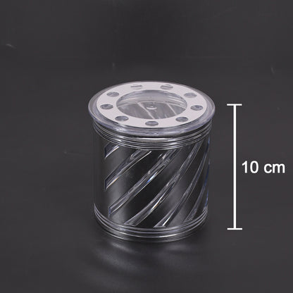Wukusy 750ml dry fruit container and storage box, airtight for home kitchen use, featuring clear plastic and secure lid.